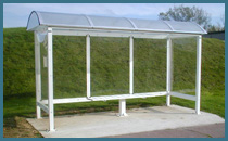 abri bus forme Dome